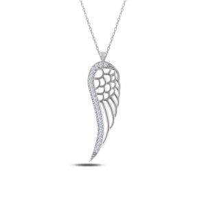 OLIVIE Strieborný náhrdelník anjelské krídla 2331 Ag 925; ≤2,20 g.