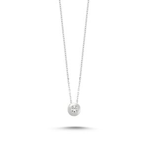 OLIVIE Strieborný náhrdelník ZIRKON 2540 Ag 925; ≤1,14 g.