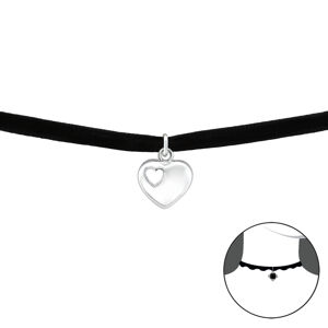 OLIVIE Choker náhrdelník SRDIEČKO 2760 Ag 925; ≤1 g.