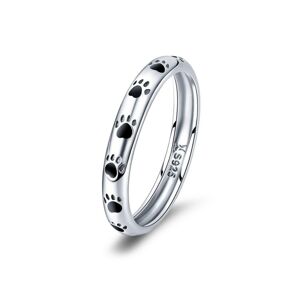 OLIVIE Strieborný prsteň TLAPKY 2889 Veľkosť prsteňov: 7 (EÚ: 54-56) Ag 925; ≤1,7 g.