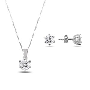 OLIVIE Sada strieborných šperkov ZIRKON 2874 Ag 925; ≤4,2 g.