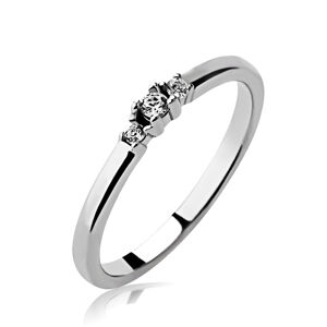 OLIVIE Zásnubný prsteň zo striebra (925) 3366 Veľkosť prsteňov: 9 (EU: 59-61) Ag 925; ≤1,7 g.