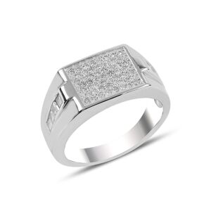 OLIVIE Pánsky strieborný prsteň 3725 Veľkosť prsteňov: 10 (EU: 62-64) 8 g