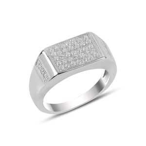 OLIVIE Pánsky strieborný prsteň 3730 Veľkosť prsteňov: 11 (EÚ: 65-67) Ag 925; ≤ 6,9 g.