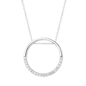 OLIVIE Strieborný náhrdelník KRUH 4536 Ag 925; ≤2,8 g.