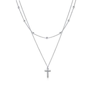 OLIVIE Strieborný náhrdelník KRÍŽIK 4741 Ag 925; ≤4,5 g.