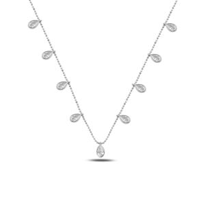 OLIVIE Strieborný náhrdelník KVAPKY 4780 Ag 925; ≤3,8 g.