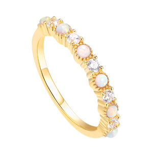 OLIVIE Luxusný strieborný prsteň GOLD 4824 Veľkosť prsteňov: 6 (EU: 51-53) Ag 925; ≤1,3 g.