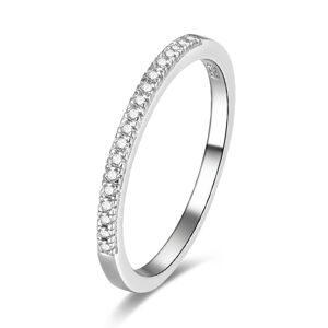 OLIVIE Strieborný prsteň JASMINA 4865 Veľkosť prsteňov: 8 (EU: 57-58) Ag 925; ≤1,5 g.