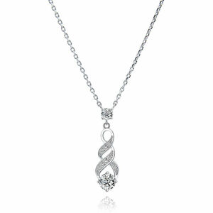 OLIVIE Svadobný strieborný náhrdelník 5139 Ag 925; ≤3,8 g.