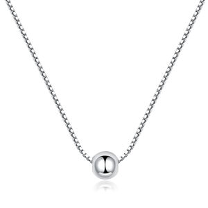 OLIVIE Strieborný náhrdelník GULIČKA 5148 Ag 925; ≤1,2 g.