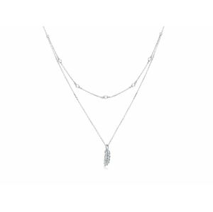 OLIVIE Strieborný náhrdelník PIERKO 5154 Ag 925; ≤2,4 g.