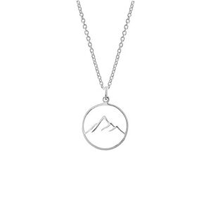 OLIVIE Strieborný náhrdelník MOUNTAIN 5590 Ag 925; ≤2,4 g.