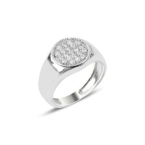 OLIVIE Pánský stříbrný prsten 5707 Veľkosť prsteňov: 12 (EU: 68-70) Ag 925; ≤5,1 g.