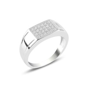 OLIVIE Pánský stříbrný prsten 5716 Veľkosť prsteňov: 7 (EU: 54-56) Ag 925; ≤5 g.