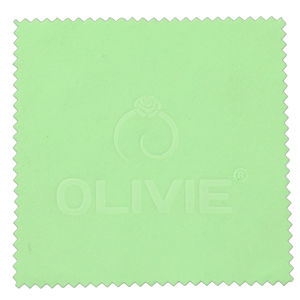 OLIVIE Zelená čisticí utěrka - hadřík na stříbro 7130