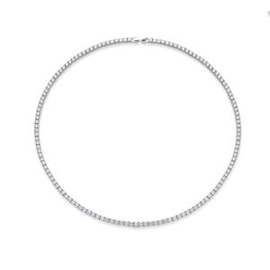 OLIVIE Strieborný tenisový 40cm/3mm náhrdelník 7285 Ag 925; ≤19 g.