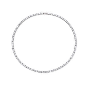 OLIVIE Strieborný tenisový 40cm/4mm náhrdelník 7288 Ag 925; ≤21,8 g.