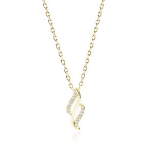 OLIVIE Strieborný náhrdelník MAGIC GOLD 7411 Ag 925; ≤1,6 g.