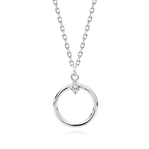 OLIVIE Strieborný náhrdelník KRUH 7515 Ag 925; ≤2 g.