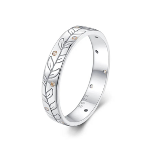OLIVIE Stříbrný prsten LOUKA 7618 Veľkosť prsteňov: 7 (EÚ: 54-56) Ag 925; ≤1,6 g.