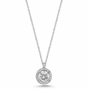 OLIVIE Strieborný náhrdelník ZIRKON 7690 Ag 925; ≤2,3 g.