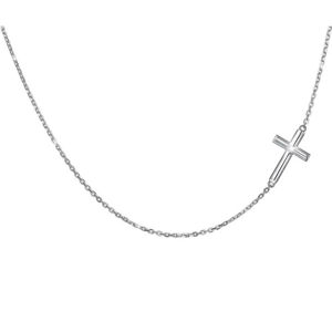 OLIVIE Strieborný 40cm náhrdelník KRÍŽIK 7836 Ag 925; ≤2,2 g.